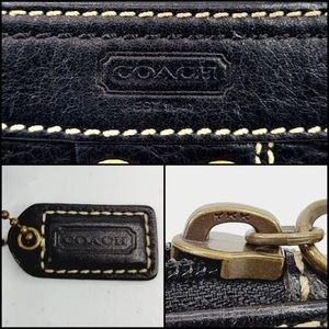 Coach Leather Wristlet